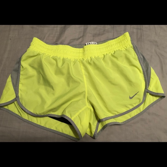 Nike Pants - Yellow Neon Womens Nike activewear Shorts